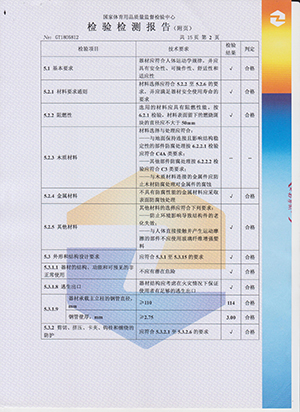 BB电子体育检测报告