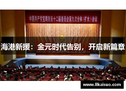 海港新援：金元时代告别，开启新篇章